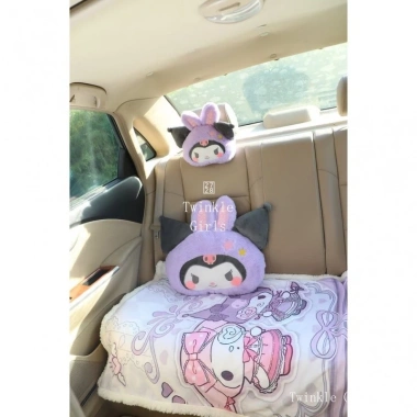Chăn gối ôm 2 trong 1 Kuromi Cinnamoroll - Chăn điều hòa dày, gối đầu xe, gối cổ, 158.000₫ 3 Chăn gối ôm 2 trong 1 Kuromi Cinnamoroll - Chăn điều hòa dày, gối đầu xe, gối cổ, 158.000₫ 3