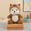 Chăn gối văn phòng đa mẫu - Gối ngủ kèm chăn du lịch, gối kèm mền, giảm giá 165k 10