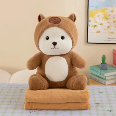Chăn gối văn phòng đa mẫu - Gối ngủ kèm chăn du lịch, gối kèm mền, giảm giá 165k 10