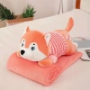 Chăn Gối Văn Phòng Hugky Áo Sọc - Thiết Kế Thoáng Mát, Giá Ưu Đãi 199.900 VND 3