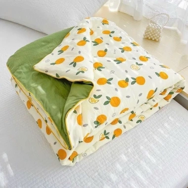 Chăn hè cotton xơ đậu nành trần bông nhập khẩu loại 1 mềm mịn thoáng mát 96.000₫