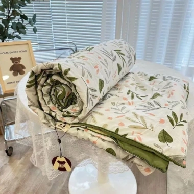 Chăn hè cotton xơ đậu nành trần bông nhập khẩu loại 1 mềm mịn thoáng mát 96.000₫