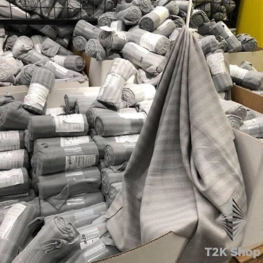 Chăn hè nỉ văn phòng Ikea 160x120cm - Dày mỏng du lịch spa, giá 109.000 - T2K Shop