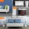 Chân kệ inox ghế sofa, bàn, điều chỉnh độ cao MOGEE giá 13.400 VND 7