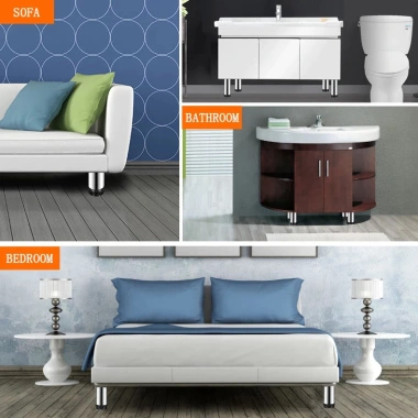 Chân kệ inox ghế sofa, bàn, điều chỉnh độ cao MOGEE giá 13.400 VND 7