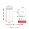 Chân kệ inox ghế sofa, bàn, điều chỉnh độ cao MOGEE giá 13.400 VND 8