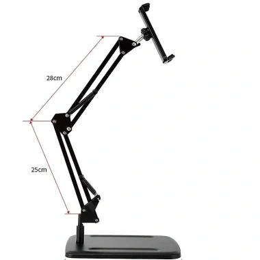 Chân Kẹp iPad và Điện Thoại Đa Năng - Đế để Bàn, Khớp Nâng, Xoay 360, Giá 139.000đ