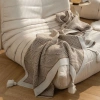 Chăn Không Khí Dệt Kim Bắc Âu Nhẹ Sang Trọng cho Đầu Giường, Văn Phòng và Sofa 3