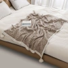 Chăn Không Khí Dệt Kim Bắc Âu Nhẹ Sang Trọng cho Đầu Giường, Văn Phòng và Sofa 9