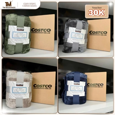Chăn lông cừu Kirkland Queen 3.3kg 2.48x2.33m TM Beddings Giá 799.300 Voucher 30K