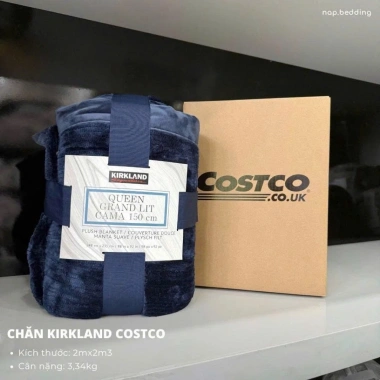 Chăn lông cừu Kirkland Queen 3.3kg 2.48x2.33m TM Beddings Giá 799.300 Voucher 30K