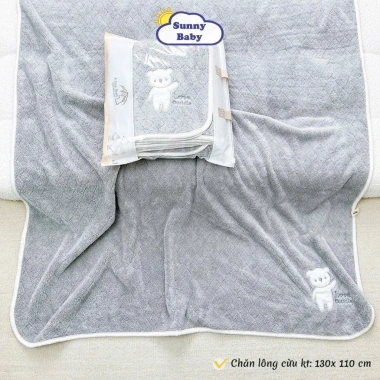 Chăn Lông Cừu SunnyBaby Dày Dặn, Mềm Mịn, Siêu Đẹp cho Mùa Đông - Giá 180.000 VNĐ 5 Chăn Lông Cừu SunnyBaby Dày Dặn, Mềm Mịn, Siêu Đẹp cho Mùa Đông - Giá 180.000 VNĐ 5