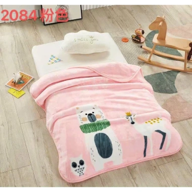 Chăn lông tuyết dày dặn cho bé, chăn nhung 1m05x1m3 đến trường và văn phòng - Giá ưu đãi 149.000₫ 5