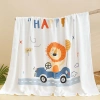Chăn lụa đắp hè cho bé - Vải cotton mềm mại, thoáng mát, giảm giá 95.000đ 5