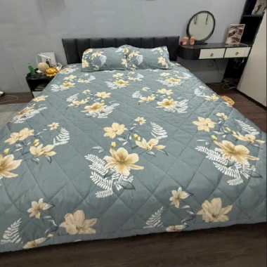Chăn lụa Đũi thái mát trần bông 2m3x2m - Nhẹ nhẹ, màu sắc tươi mới 2.025 7