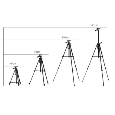 Chân máy ảnh camera TRIPOD 3.366 - Giá đỡ điện thoại loại 1 chắc đẹp, giảm giá 220.000₫