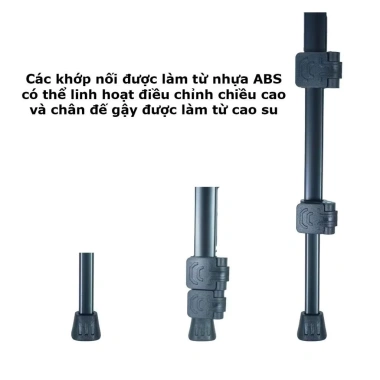 Chân máy ảnh camera TRIPOD 3.366 - Giá đỡ điện thoại loại 1 chắc đẹp, giảm giá 220.000₫