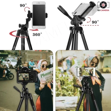 Chân máy ảnh F-14 Tripod cho máy ảnh & điện thoại, kẹp, bảo sạc, remote - Giá 218.000₫ 5 Chân máy ảnh F-14 Tripod cho máy ảnh & điện thoại, kẹp, bảo sạc, remote - Giá 218.000₫ 5