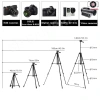 Chân máy ảnh F-14 Tripod cho máy ảnh & điện thoại, kẹp, bảo sạc, remote - Giá 218.000₫ 8