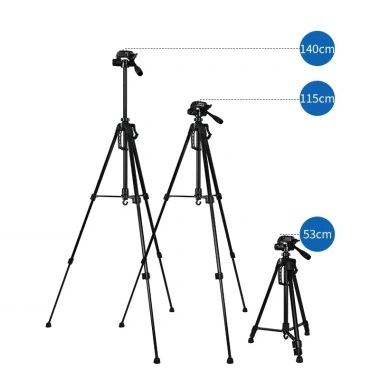 Chân Máy Ảnh T-3.520/360 Điện Thoại - Bền, Tặng Túi Đeo & Kẹp ĐT, 285k - XS Store