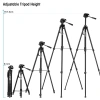 Chân Máy Ảnh Tripod 3.520 Hợp Kim, Tặng Đầu Kẹp Điện Thoại - 225.000 VNĐ 4