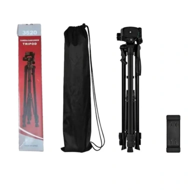 Chân Máy Ảnh Tripod 3.520 Hợp Kim, Tặng Đầu Kẹp Điện Thoại - 225.000 VNĐ 5 Chân Máy Ảnh Tripod 3.520 Hợp Kim, Tặng Đầu Kẹp Điện Thoại - 225.000 VNĐ 5