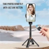 Chân máy điện thoại Gậy Selfie Mini 3 trong 1 Bluetooth Grip tháo rời Vlog livestream 7