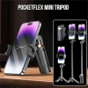Chân máy điện thoại Gậy Selfie Mini 3 trong 1 Bluetooth Grip tháo rời Vlog livestream 9
