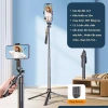 Chân máy gậy selfie đa năng, chụp ảnh điện thoại, chân máy sàn du lịch - Giá 90.000₫ 8