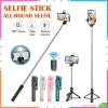 Chân máy Selfie Stick 3 trong 1 Tripod Monopod Bluetooth không dây Giá đỡ điện thoại mini ngoài trời giảm giá tới 18%