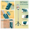 Chân máy Selfie Stick 3 trong 1 Tripod Monopod Bluetooth không dây Giá đỡ điện thoại mini ngoài trời giảm giá tới 18% 6