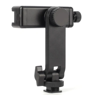 Chân máy selfie xoay 360° kèm đỡ giày lạnh kép, kẹp đa chức năng cho vlog điện thoại thông minh