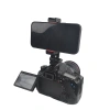 Chân máy selfie xoay 360° kèm đỡ giày lạnh kép, kẹp đa chức năng cho vlog điện thoại thông minh 5