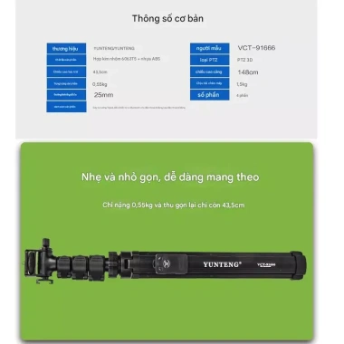 Chân máy SIVIR 91.666 Bluetooth - Điều khiển từ xa, chụp ảnh, quay video cho điện thoại - Giá 300.000 VND 8