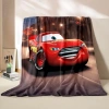 Chăn Mềm Lông Tơ Disney Cars McQueen 4 Mùa Đa Dụng cho Trẻ Em và Người Lớn - Sofa, Giường, Du Lịch, Ném Chăn 3