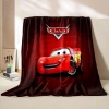Chăn Mềm Lông Tơ Disney Cars McQueen 4 Mùa Đa Dụng cho Trẻ Em và Người Lớn - Sofa, Giường, Du Lịch, Ném Chăn 4