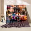 Chăn Mềm Lông Tơ Disney Cars McQueen 4 Mùa Đa Dụng cho Trẻ Em và Người Lớn - Sofa, Giường, Du Lịch, Ném Chăn 7