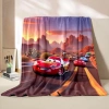 Chăn Mềm Lông Tơ Disney Cars McQueen 4 Mùa Đa Dụng cho Trẻ Em và Người Lớn - Sofa, Giường, Du Lịch, Ném Chăn 8