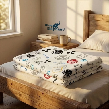 Chăn mền mát in bông Blue Elephant – nhanh khô, giữ ấm, chăn mùa hè Việt Nam 100.000₫ 2