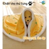 Chăn mèo & thú cưng Sherpa dày đặc, không rụng lông, giặt được – 133.388₫
