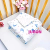 Chăn mùa đông bé sơ sinh 100x110 cm vải muslin lót hạt đậu - Giá 200.000 đồng 8