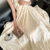 Chăn Mùa Hè Nhung San Hô 100% Mềm, Điều Hòa Không Khí, Jacquard Bướm, Giá Ưu Đãi 149.490 VND 3