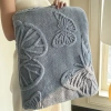 Chăn Mùa Hè Nhung San Hô 100% Mềm, Điều Hòa Không Khí, Jacquard Bướm, Giá Ưu Đãi 149.490 VND 10