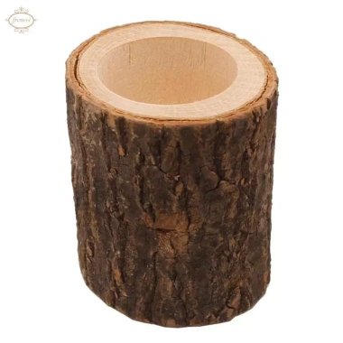Chân nến bằng gỗ sang trọng - Giá đỡ đèn phòng ngủ, khách, giảm còn 37.400₫