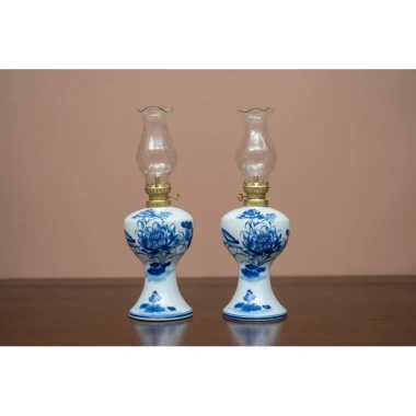 Chân nến đèn dầu men lam - Đồ thờ gốm sứ Bát Tràng, giảm giá 66.500đ 4 Chân nến đèn dầu men lam - Đồ thờ gốm sứ Bát Tràng, giảm giá 66.500đ 4