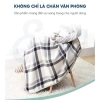 Chăn Ngủ Văn Phòng Kiêm Áo Choàng Lông Cừu Siêu Ấm, Nhỏ Gọn, Giá Ưu Đãi 124.500₫ 7