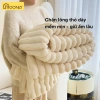 Chăn Nhung Moonly Lông Thỏ 2 Lớp Mềm Mại Ấm Áp Nhỏ Gọn Văn Phòng Giá 59.000₫ 2