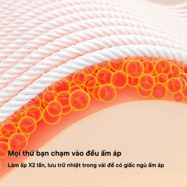 Chăn Nhung Moonly Lông Thỏ 2 Lớp Mềm Mại Ấm Áp Nhỏ Gọn Văn Phòng Giá 59.000₫ 7