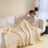 Chăn Nhung Moonly Lông Thỏ 2 Lớp Mềm Mại Ấm Áp Nhỏ Gọn Văn Phòng Giá 59.000₫ 10