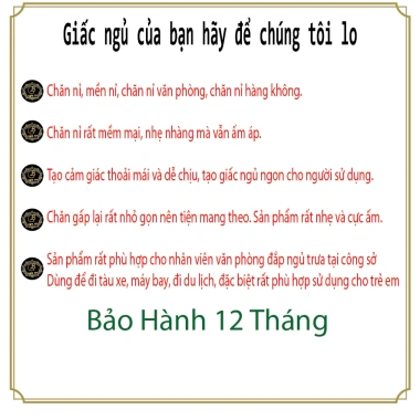 Chăn nỉ hàng không B Light TP - Mền Spa ấm, nhẹ cho văn phòng, học sinh, giảm còn 135k